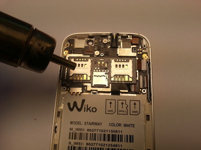 R&eacute;paration Wiko Stairway